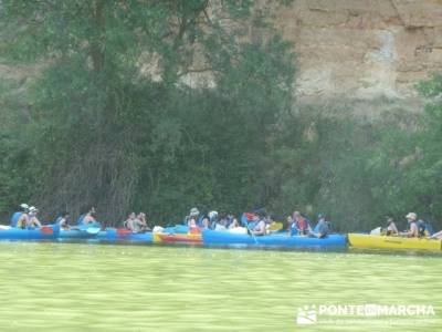 RUTA DE PIRAGÜISMO EN CANOA Y PIRAGÜA - HOCES DEL RÍO DURATÓN;itinerarios madrid 